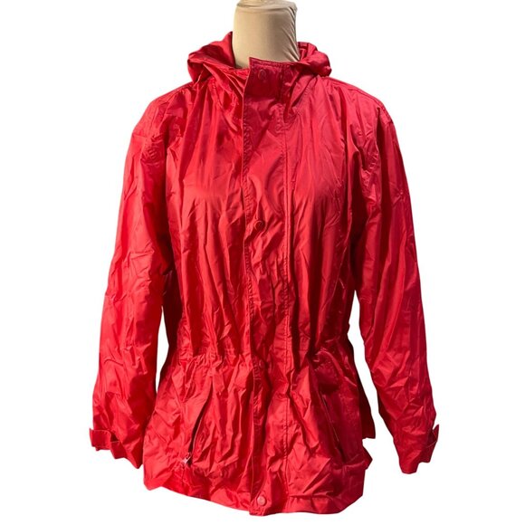 Outback Trading Company Pack-a-roo Parka Backpack Red Size S Small Hiking Lightw - Picture 4 of 13